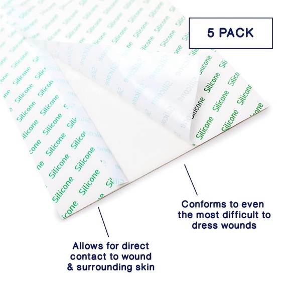 MedVance Transfer Silicone Foam dressing 8”x20” (5 sheets) NWT - Picture 3 of 7